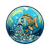 Eco Awareness Fish - Earth Day Special