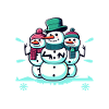 Chillin with my Snowmies