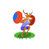 Brodolf The Red Nose Gainzdeer