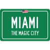 Miami Place Name Sign