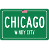 Chicago Place Name Sign