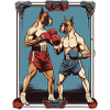 Dogs in boxing