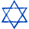 Israel Star of David Hexagram Jødedom Symbol