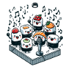 Sushi Karaoke Party