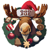 God Jul - Elch - Moose
