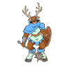 RPG Character - Cleric - Healer - Deer