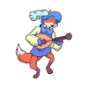 RPG Character - Bard - Fox