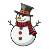 Snowman Winter Christmas