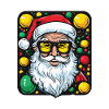 Weihnachtsmann Bunt Santa Christmas