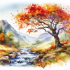 Aquarellmalerei