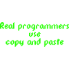 Les vrais programmeurs utilisent le copier-coller