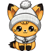 Fuchs Winter Comic