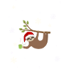 Weihnachts OUTFIT Faultier