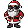 Père Noël Comic Santa