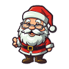 Santa Claus Illustration Christmas