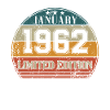 Anniversaire - Edition limitée Janvier 1962