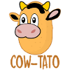 Potato Cow Potatoes Cows