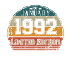Birthday - Limited Edition January 1992
