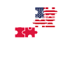 Pologne USA Drapeau Américain Polonais
