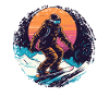 Snowboard ou ski puis après-ski