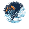 Snowboard ou ski puis après-ski
