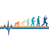 Evolution heartbeat cricket - retro cricket