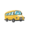 Bus Busfahrer Schulbus