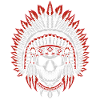 Indigenous skull