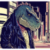 Dinosaurier Japan Tokio