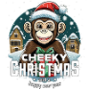 Christmas Monkey - Cheeky Christmas