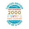 November 2000 Birthday Limited Edition