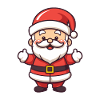 Weihnachtsmann Comic Weihnachten