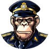 Chimpanzee Policeman