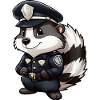 Stinktier Polizei