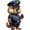 Groundhog Policewoman