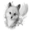 Zeichnung niedlicher Fuchs