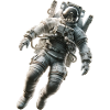 Astronaut on the road