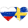 Sweden Russian flag used