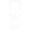 Snowman Joyful Dapper