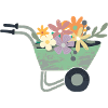 Blumenwagen