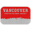 Vancouver Skyline Retro Red