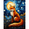 fuchs, Sternennacht, Van Gogh, Style