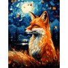 Fox Van Gogh Style