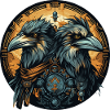 Hugin & Munin Viking Design Valhalla