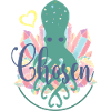 crystal jellyfish-heart