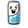 Cheerful Lemonade Can