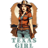 Fille du Texas