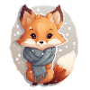 Fuchs im Winter
