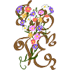 Love Flowers in Heart