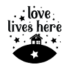 Love lives here
